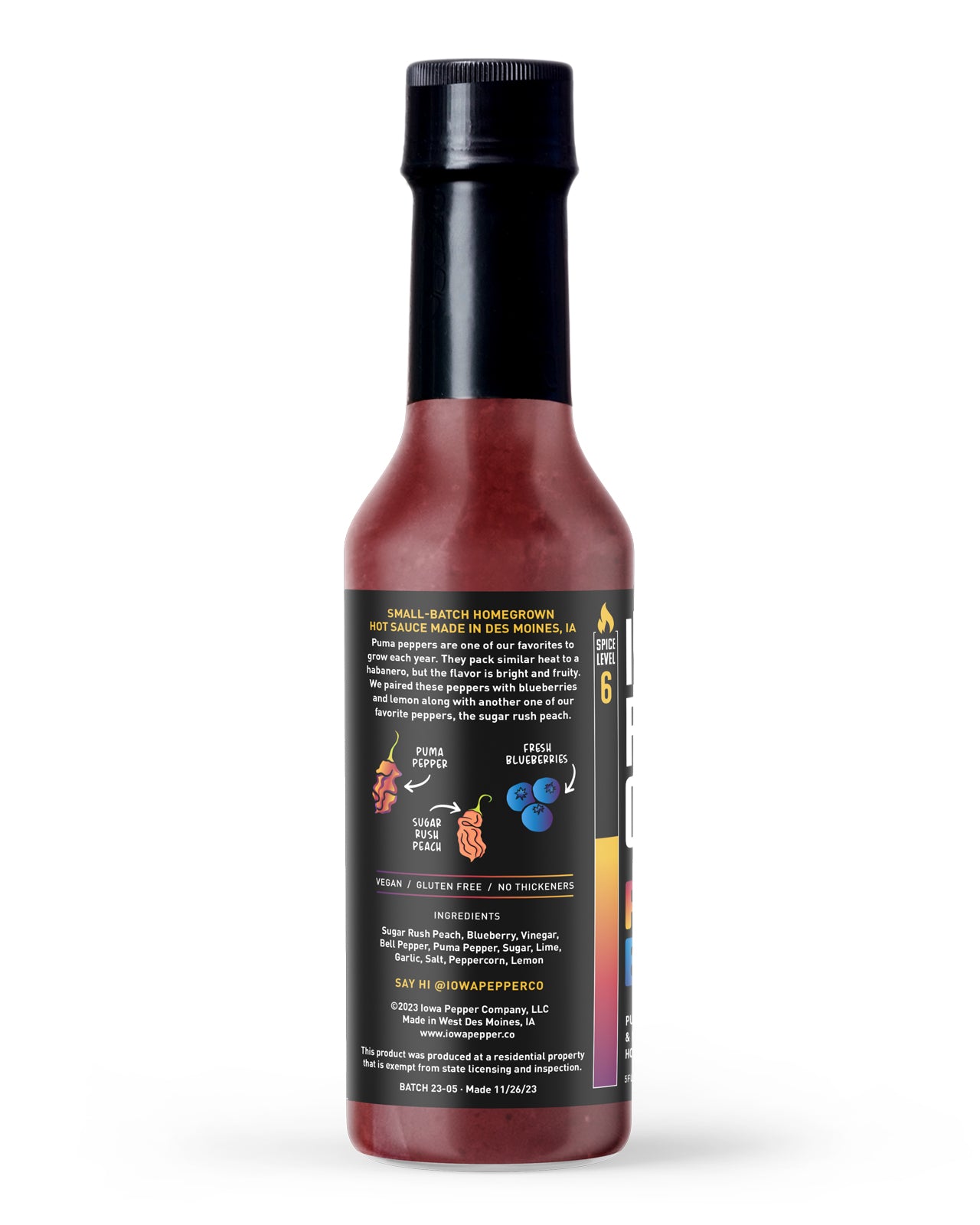 Puma Berry Hot Sauce (Medium 6/10)