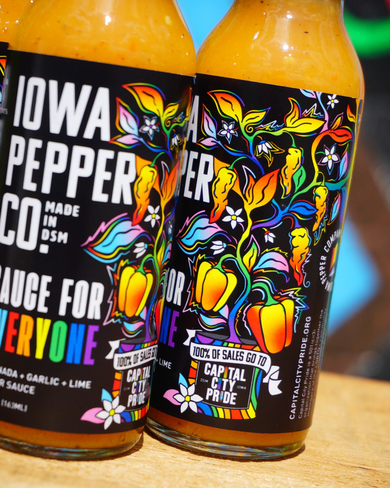 Sauce For Everyone – Capital City Pride Fundraiser Sauce